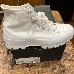 Converse CTAS lugged hi white